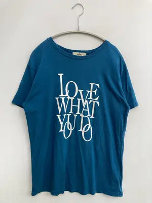 obe/オーブ/Tシャツ/カットソー/トップス/ブルー