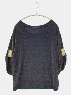 TopNotch/Tシャツ/カットソー/トップス/ブラック