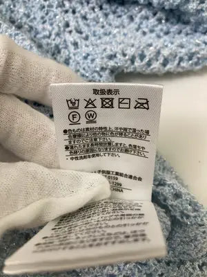 efforia/エフォリア/ニット/セーター/トップス/スカイブルー/M