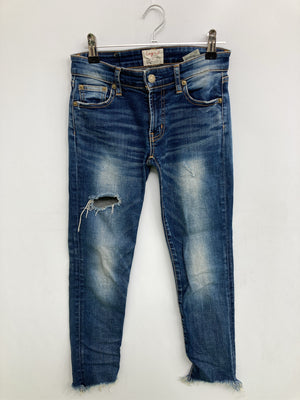 Ungrid/アングリッド/デニムパンツ/パンツ/ブルー/23