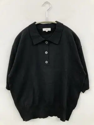 coen/コーエン/ポロシャツ/トップス/ブラック/M
