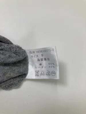 Hedker/Tシャツ/カットソー/トップス/グレー/F