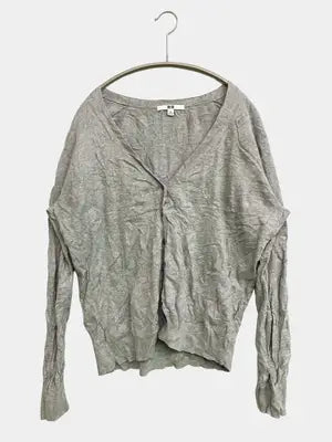 UNIQLO/ユニクロ/カーディガン/ボレロ/トップス/グレー/XL