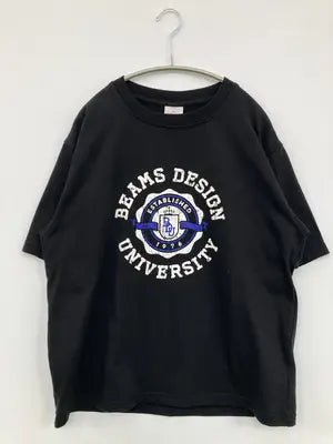 BEAMS/ビームス/Tシャツ/カットソー/トップス/ブラック/S