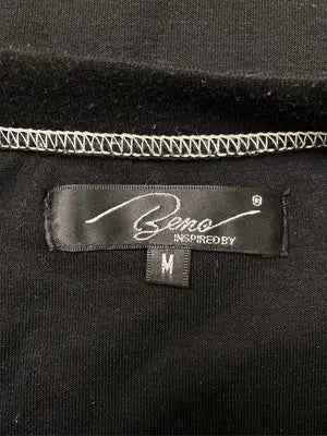 Beno/ビーノ/Tシャツ/カットソー/トップス/ブラック/M