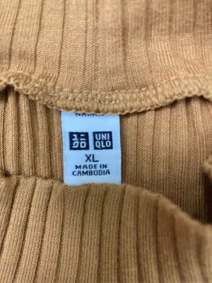 UNIQLO/ユニクロ/ニット/セーター/トップス/ブラウン/XL