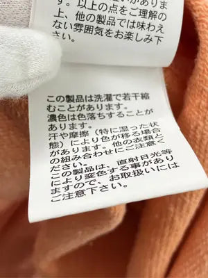 BAYFLOW/ベイフロー/Tシャツ/カットソー/トップス/オレンジ/4