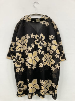 YMLN/シャツ/ブラウス/トップス/ブラック/LARGE