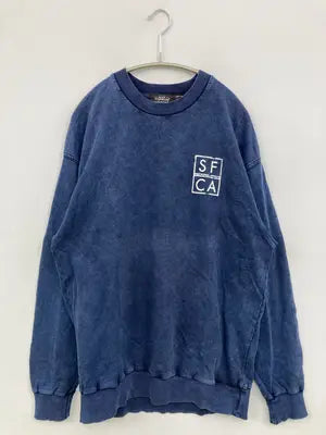 TOPMAN/スウェット/トップス/ブルー/UK XS