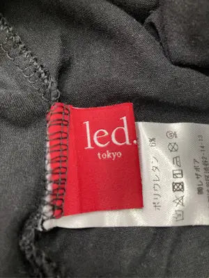 led.tokyo/レッドトーキョー/Tシャツ/カットソー/トップス/ブラック/F
