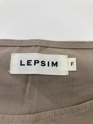 LEPSIM/レプシィム/シャツ/ブラウス/トップス/ベージュ/F