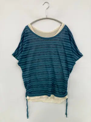 Tシャツ/カットソー/トップス/ブルー/M
