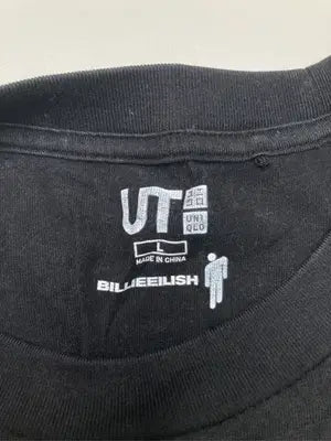 UNIQLO/ユニクロ/Tシャツ/カットソー/トップス/ブラック/L