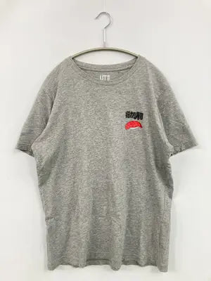 UNIQLO/ユニクロ/Tシャツ/カットソー/トップス/グレー/M