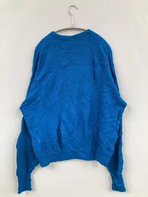 CLASSIC/クラシック/カーディガン/ボレロ/トップス/ブルー/XL
