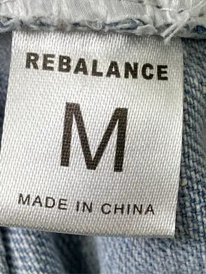 REBALANCE/デニムパンツ/パンツ/スカイブルー/M
