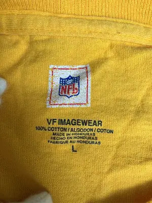 NFL/エヌエフエル/Tシャツ/カットソー/トップス/イエロー/L