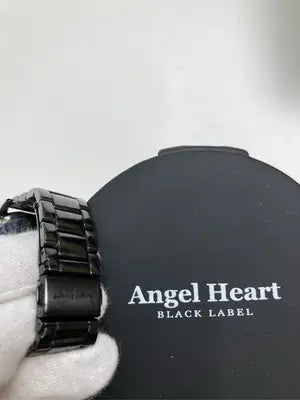 Angel Heart/アナログ腕時計/腕時計/ブラック