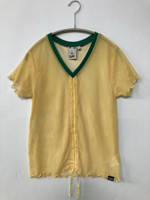 X-GIRL/エックスガール/Tシャツ/カットソー/トップス/イエロー/M