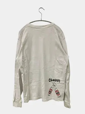 SURF`S UP/Tシャツ/カットソー/トップス/ホワイト/LARGE
