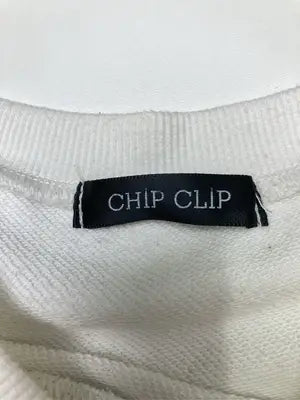 Chip Clip/チップクリップ/スウェット/トップス/ホワイト/L