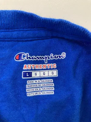 Champion/チャンピオン/Tシャツ/カットソー/トップス/ブルー/L
