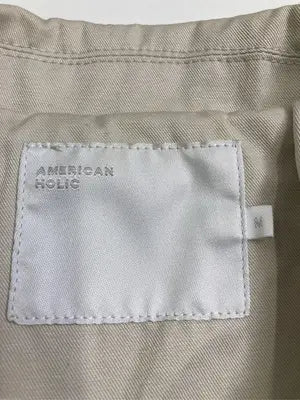 AMERICAN HOLIC/アメリカンホリック/トレンチコート/ジャケット/アウター/アイボリー/M