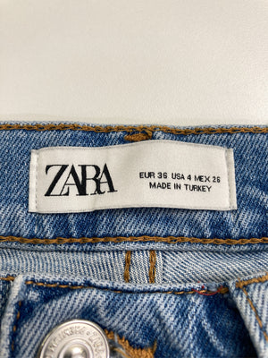 ZARA/ザラ/デニムパンツ/パンツ/ブルー/36