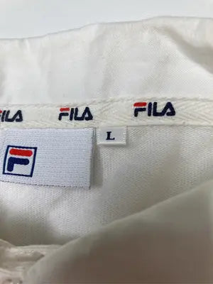 FILA/フィラ/ポロシャツ/トップス/ホワイト/L