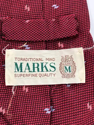 MARKS/ネクタイ/ファッション雑貨/レッド