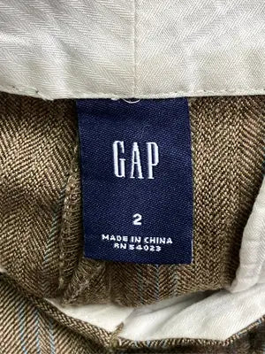 GAP/ギャップ/スラックス/パンツ/ブラウン/2