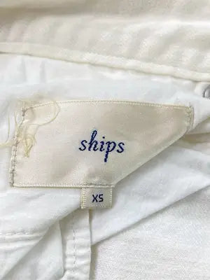 SHIPS/シップス/デニムパンツ/パンツ/アイボリー/XS