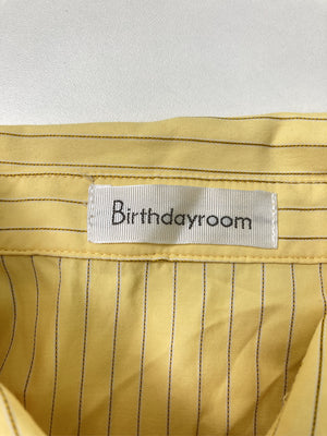Birthdayroom/バースデールーム/シャツワンピース/ワンピース/ドレス/イエロー/F
