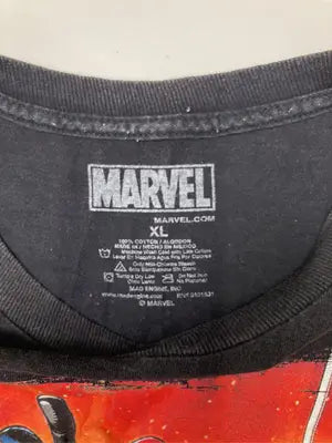 MARVEL/マーベル/Tシャツ/カットソー/トップス/ブラック/XL