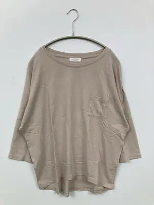BEAUTY&YOUTH/ビューティーアンドユース/Tシャツ/カットソー/トップス/ベージュ
