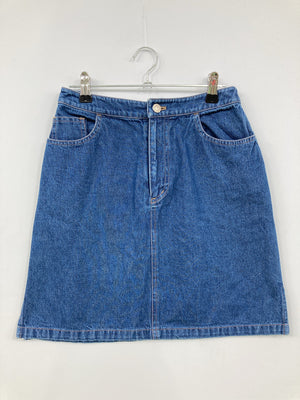 i.n.e/アイエヌイー/デニムスカート/スカート/ブルー/2