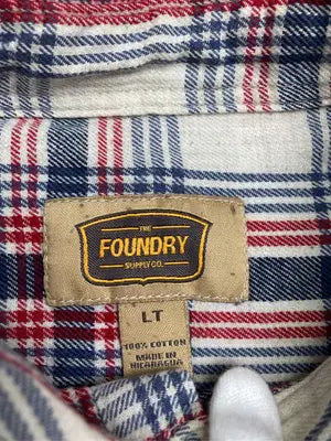 THE FOUNDRY/シャツ/ブラウス/トップス/ホワイト/LT