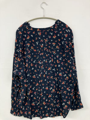 niko and .../ニコアンド/シャツ/ブラウス/トップス/ネイビー/3