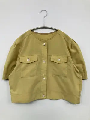 NATURAL BEAUTY BASIC/ナチュラルビューティーベーシック/シャツ/ブラウス/トップス/イエロー/S