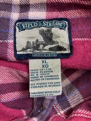 FIELD&STREAM/フィールドアンドストリーム/シャツ/ブラウス/トップス/レッド/XL