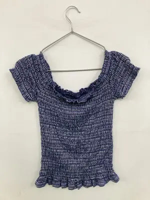 CECIL McBEE/セシルマクビー/Tシャツ/カットソー/トップス/ブルー/M
