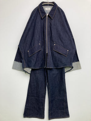 Knuth Marf/クヌースマーフ/セットアップ/ジャケット/アウター/ブルー/S