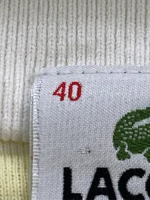 LACOSTE/ラコステ/ポロシャツ/トップス/イエロー/40