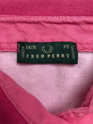 FRED PERRY/フレッドペリー/ポロシャツ/トップス/ピンク/XS