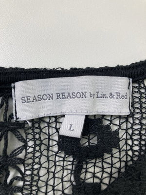 SEASON REASON by Lin&Red/シーズンリーズンバイリンアンドレッド/その他トップス/トップス/ブラック/L