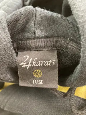 24KARATS/トゥエンティーフォーカラッツ/パーカー/トップス/ブラック/LARGE