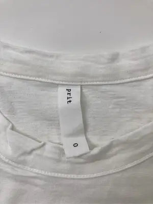 prit/Tシャツ/カットソー/トップス/ホワイト/0
