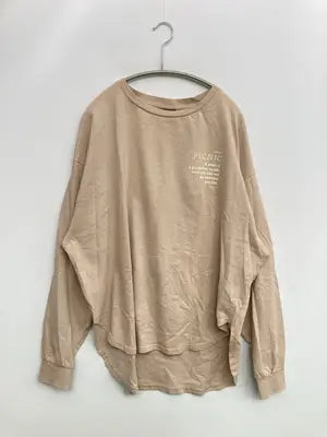 RAG MACHINE/ラグマシーン/Tシャツ/カットソー/トップス/ベージュ/LARGE