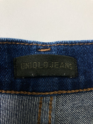 UNIQLO JEANS/ユニクロジーンズ/デニムパンツ/パンツ/ネイビー/26(66cm)