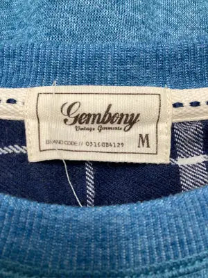 Gembony/ニット/セーター/トップス/スカイブルー/M